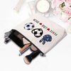CEASQVAA Soccer Gifts Makeup Cosmetic Bag for Women, Soccer Coach Gifts, Soccer Team Gifts for Soccer Lovers Players Fans Birthday Gifts for Her Women