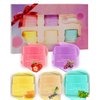 Lip Sleeping Mask Set,5 Pcs Moisturizing Lip Balm for Repair Dry Cracked Lips,Deep Hydrating Overnight Lipgloss Day&Night Non-Sticky Lips Primer Moisturizer Balms,Women Lipoil Care Christmas Gift
