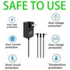 2 Pcs 4.5V Lemax Power Adapter with 3 Output Jacks Compatible with Lemax Lighted Accessory 94566 94563 94564 94565 74295 74269 84428 Christmas Halloween Village Lights Micro Lighting Building Decor