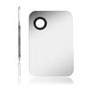 BeautyU&Me Nail Art Stainless Steel Professional Pro Cosmetic Makeup Artist Palette Spatula