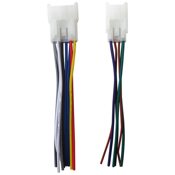 Xspeedonline New 70-1761 Radio Wiring Harness Replacement Compatible for Toyota 87-Up Power 4 Speaker, Easy to Use
