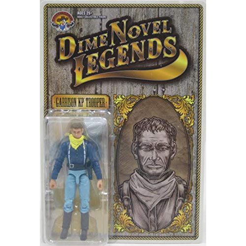 Dime Novel Legends 1/18 Scale (4" Tall) Old west Action Figure Garrison KP Trooper