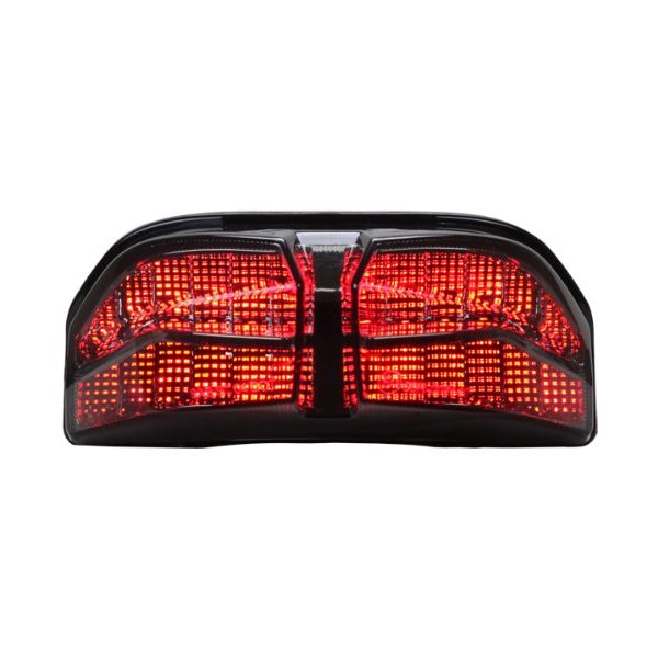 Integrated Sequential LED Tail Lights Smoked Lens for 2011-2013 Yamaha FZ8