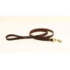 Tory Leather Laced Dog Leash Havana