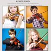 Rosin Violin Rosin Natural Rosin 4 Pack Low Dust Universal Rosin for Violin Viola and Cello (4 Pack Rosin)