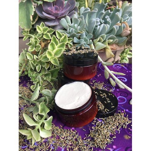 Luscious Lavender,Body Butter,4 oz,Organic Body Butter,Moisturizing Body Butter,Natural Body Butter,Whipped Body Butter