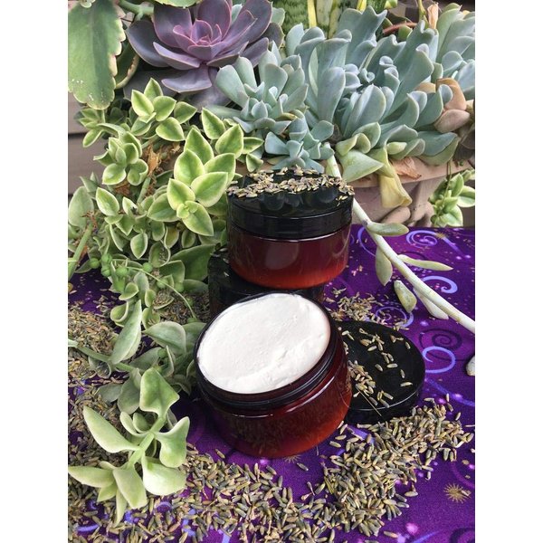 Luscious Lavender,Body Butter,4 oz,Organic Body Butter,Moisturizing Body Butter,Natural Body Butter,Whipped Body Butter