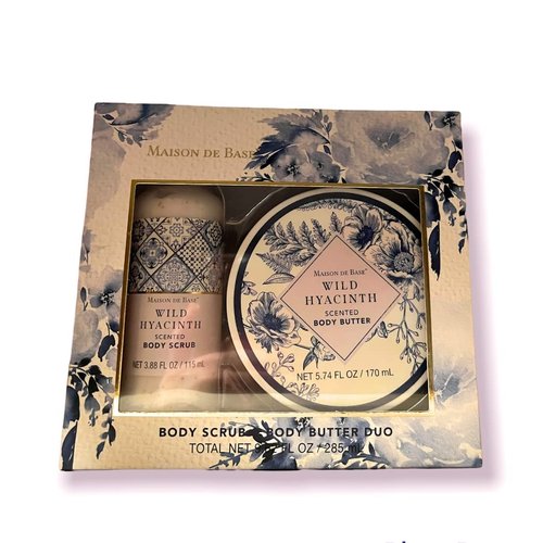 Wild Hyacinth Body Scrub And Body Butter 2pc Set