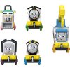 Thomas & Friends Diecast Vehicle Set Construction Crew 5 Push-Along Toy Train Engines for Preschool Kids Ages 3+ Years