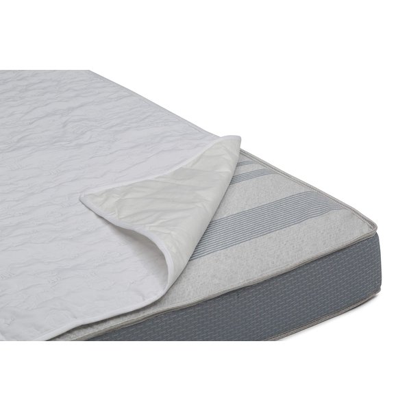 Serta Sertapedic Crib Mattress Liner Pads (Pack of 2) - 100% Waterproof with Nanotex Technology - Ideal for Potty Training - Washable (White)