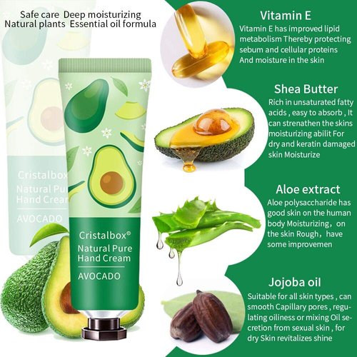 18 Pack Hand Cream Gift Set Bulk Small Hand Lotion for Dry Cracked Hands,Moisturizing Lotion Gift Set With Shea Butter For Women,Mini Travel Size Lotion Bulk Gift For Women Wife Girlfriend Mother-30g…