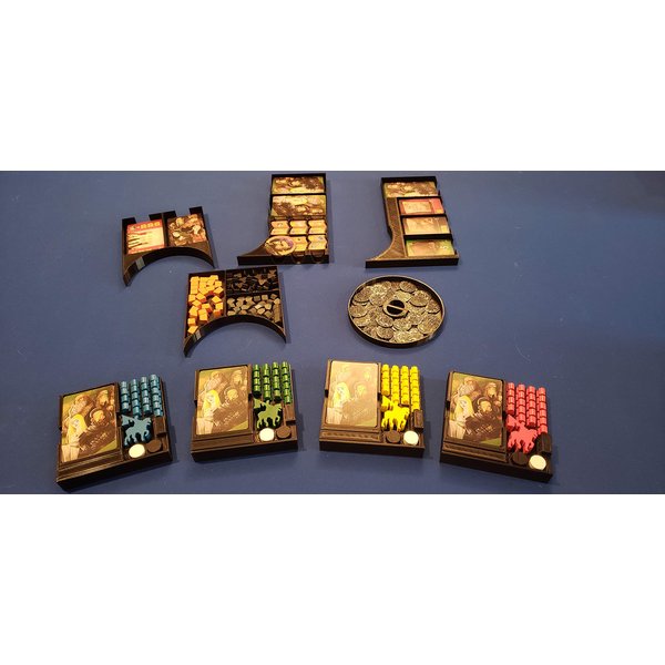 Insert for Viscounts of The West Kingdom Board Game with Individual Player Trays
