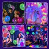 120 Pcs UV Neon Balloons, Neon Glow Party Balloons UV Black Light Balloons Glow in the Dark for Birthday Decorations Wedding Glow Party Supplies Blacklight Reactive Fluorescent Balloons (120)
