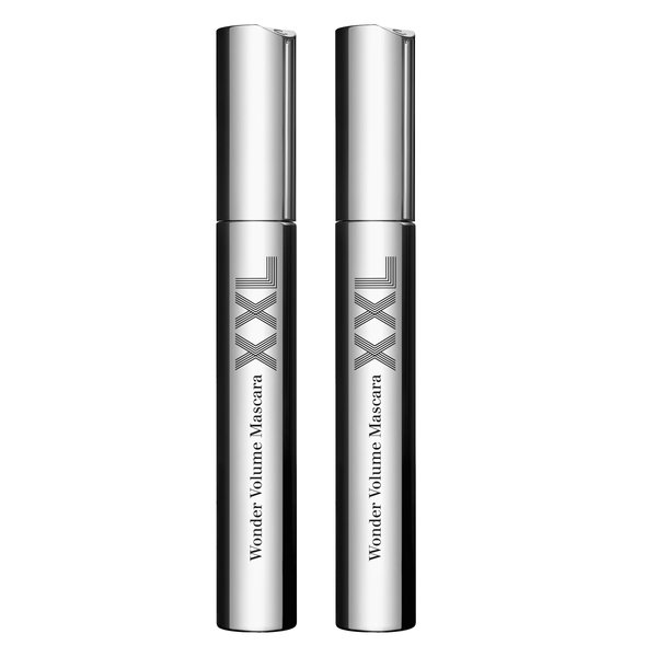 Clarins NEW Wonder Volume Mascara XXL | Volumizing and Lengthening | Double Volume Effect | 12H¹ Hold | Visibly Thickens and Smoothes Lashes | Smudge-Proof and Humidity-Resistant | 0.3 Ounces