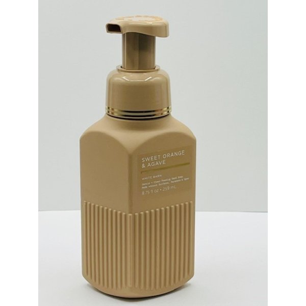 Sweet Orange and Agave Gentle Foaming Hand Soap 8.75 Ounce Pump Bottle Wash