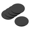 MECCANIXITY 40MM Round Miniature Model Bases, 2MM Thick Circular Base, Black Pack of 10