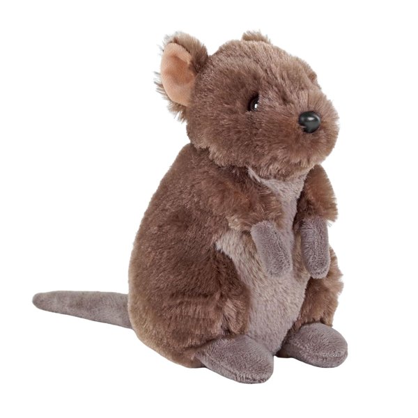 Wild Republic Cuddlekins Mini, Quokka, Stuffed Animal, 8 inches, Gift for Kids, Plush Toy, Fill is Spun Recycled Water Bottles