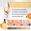 BREYLEE Vitamin C Serum for Face & Eye (1.4 oz) for Brightening Skin,Dark Spot Remover,Reduce Wrinkle,Anti Aging,Moisturizer with Hyaluronic Acid,Vitamin E,Retinol