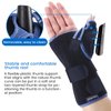 Velpeau Wrist Brace with Thumb Spica Splint for De Quervain's Tenosynovitis, Carpal Tunnel Pain, Stabilizer for Tendonitis, Arthritis, Sprains & Fracture Forearm Support Cast (Regular, Left Hand -M)