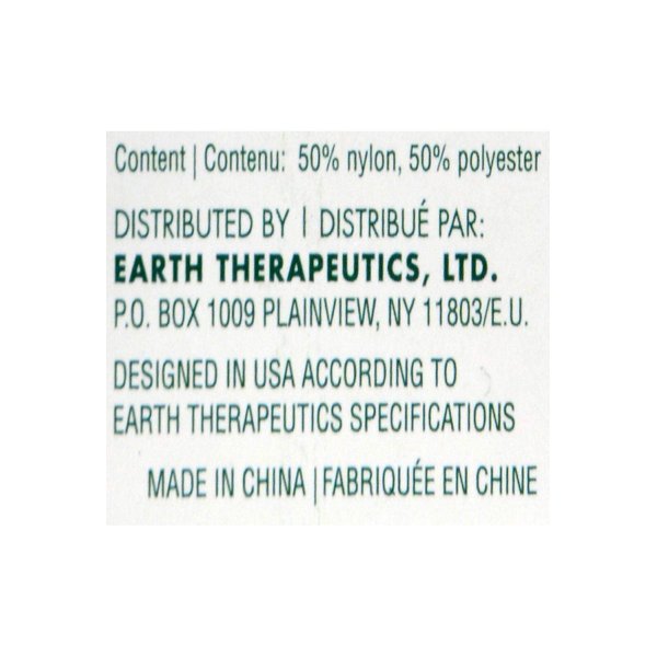 Earth Therapeutics Loofah, Super, Exfoliating, Mesh Sponge