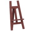 Wooden Dollhouse Accessories, Dollhouse Miniatures, 10 Pcs Dollhouse Easel Detail Design Sturdy Pinewood Multi Purpose Miniature Painting Easel for 1:12 1:6 Scale