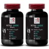 Nitric oxide supplements for men - NITRIC OXIDE BOOSTER - Muscle support, Power mix, Energy formula, Workout formula, Training blend, Stamina focus, Performance booster 2 Bottle 120 Tablets