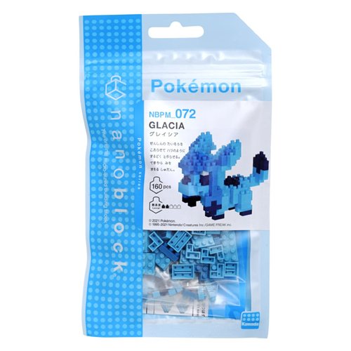 nanoblock - Pokémon - Glaceon, Pokémon Series Building Kit