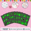 Partywind 408 Styles Glow Temporary Tattoos for Girls, 68 Sheets Luminous Tattoo Stickers for Kids Goodie Bag Stuffers, Party Supplies Favors Decorations, Birthday Games for Children