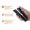 Bostitch Office B8 PowerCrown Travel & Desktop Stapler, 30 Sheet Capacity, Durable Metal, Black.