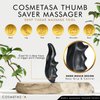 Cosmetasa Sore Muscle Massage Oil with Deep Tissue Massager - Thumb Saver and Oil Soothes Muscle and Joint with Arnica Extract, Peppermint, Chamomile, and Lavender Oil 8.8 Fl Oz