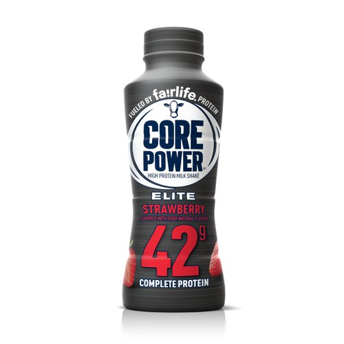 Core Power Elite High Protein Shake (42g), Strawberry, 14 Fl oz