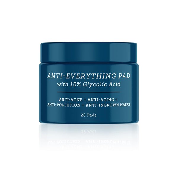 Oars + Alps Anti Everything Pads and Blackhead Remover, Dermatologist Tested Facial Cleanser with Glycolic and Salicylic Acids, Biodegradable, 28 Count