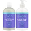 Shea Moisture Dry Scalp Shampoo and Conditioner Set with Aloe Butter & Vitamin B3, Shea Butter Curly Hair Products, Shea Moisture Hydrate and Repair Scalp + Moisturize Hair, 13 Oz Ea
