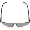 Foster Grant Men's Command Aviator Reading Glasses, Gunmetal/Transparent, 61 mm, +1.50