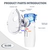 ALDR Portable Nebulizer,Cool Mist Inhaler for Breathing Problems,Nebulizer Machine for Kids&Adults,Handheld Mesh Atomizer for Home Daily Use or Travel