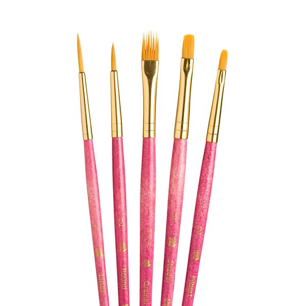 Princeton RealValue Paintbrush, Pink
