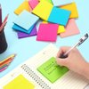 Early Buy 24 Pads Sticky Notes 8 Bright Color Self-Stick Notes 3 in x 3 in, 60 Sheets/Pad