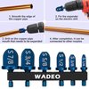 WADEO Air Conditioner Copper Tube Expander Swaging Tool, Copper Pipe Exppander Boring Drill Bits, HVAC Repairing Kit with 6 Different Drill Bits Size 1/4'', 3/8'', 1/2'', 5/8'', 3/4'', 7/8''