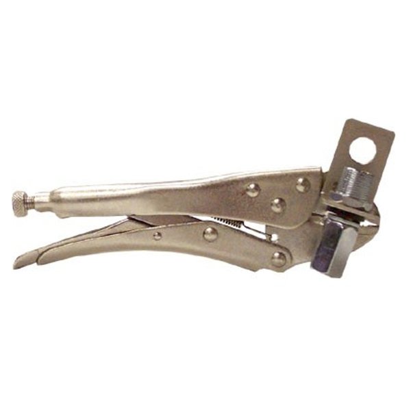 Pro Trucker Quick Release Antenna Vise Grip Mirror Mount with SO-239 Stud for 3/8" x 24 Threaded Antennas