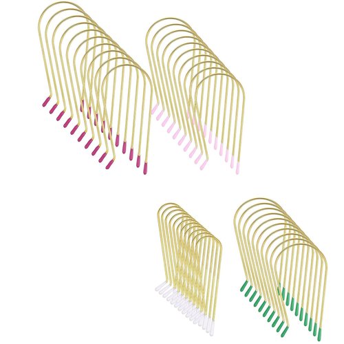 YADIRF 40 Pieces Hair Rollers Hot Roller Clips Curler Clips Replacement Roller Clips For Long Hair Short Hair Styling Salon Hair Curling Tool