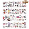 Cow Temporary Tattoos for Kids Birthday Party Decorations Supplies Party Favors Supper Cute 82PCS Cow Tattoo Sticker Style Milk Animal Farm Gift Ideals for Boys Girls Schools Prizes Themed