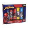 Spiderman Character Themed Jumbo Sidewalk Chalk with Holder (5 Pcs) Outdoor Chalk for Kids, (Includes ST days of Summer Activity Pad) Driveway Chalk for Kids, Washable (Spiderman)
