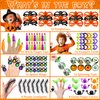 Halloween Party Favors for Kids, 176PCS Halloween Glasses Assortment Halloween Goodie Bag Fillers for Class School Non-Candy Halloween Trick or Treat Fillers Halloween Gifts for Prizes Party Supplies