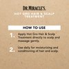 Dr. Miracle's Hot Gro Hair and Scalp Treatment - For Healthy Hair Growth & Shine, Contains Aloe, Shea Butter, & Jojoba Oil, Strengthens, Moisturizes & Conditions, 4 oz