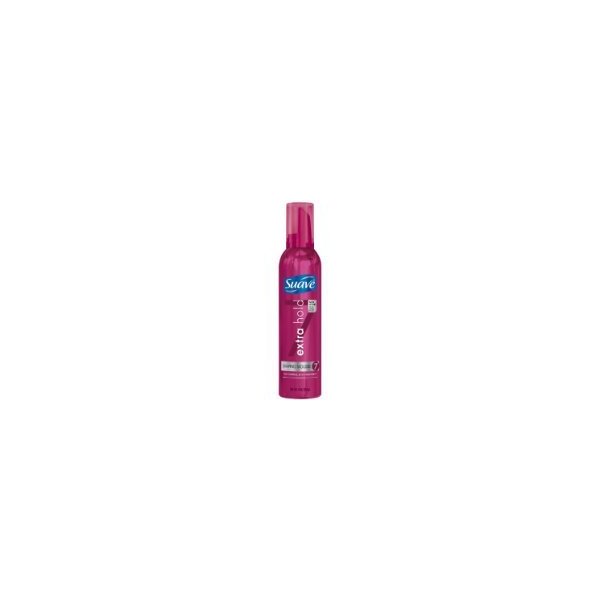 Suave Extra Hold Shaping Mousse, 9 oz, 2 Pk
