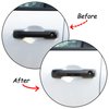 Auto Exterior Door Handle Protective Trim Cover Compatible with Toyota Tundra/Sequoia 2022-2024 Aunginsy Car Front Rear Outside Door Handle Outer Trim Cover Protector Decoration Covers ABS Accessories