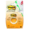 Post-it 652 Labeling & Cover-Up Tape, Non-Refillable, 1/3" x 700" Roll (4)