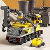 Vilbocr 6 in 1 Children Crane Toy Building Blocks Toys for 4+ Years Boys Kids Gift Idea Toy Construction Truck Toys 142Pcs-Compatible with Other Building Block Toys （Crane Truck）