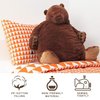 Saderoy 23.6 Inch Giant Simulation Bear Plush Toy Soft Hugging Pillow Animal Stuffed Plush Doll Home Decor Birthday Gift