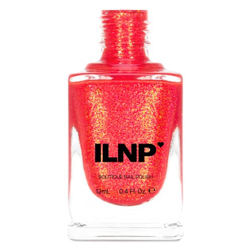 ILNP Ariel - Vivid Lobster Red Shimmer Nail Polish
